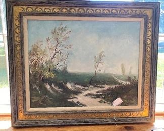 Original Oil By Alexander Borowski 36 x 30.25