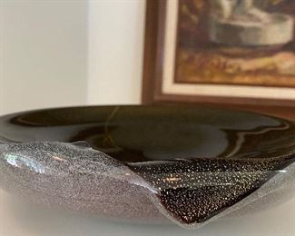 Glass Art Bowl
