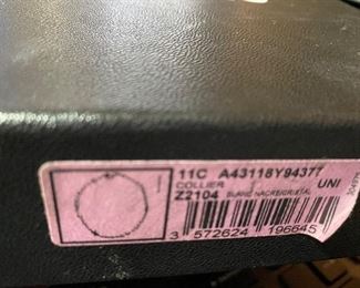 chanel collier pearl choker Z2104