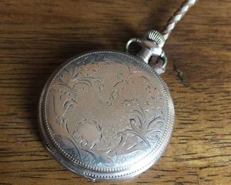 Illinois The Edward B. Butler Vintage Pocket Watch - Possible Gold Plated, Clock Ticks