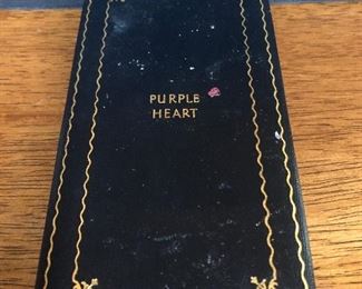 WWII Purple Heart Medal in Original Presentation Case 