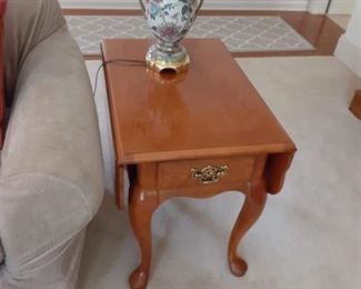 Stanley Walnut end table $40