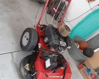 Troy Bilt Self Propelled 33" Mulching Mower with Electric Start