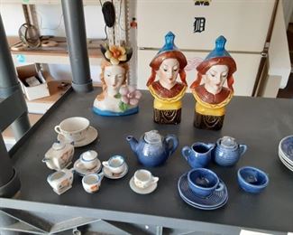 Occupied Japan porcelain figurines
