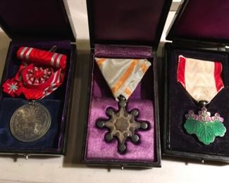 World War II Japanese medals