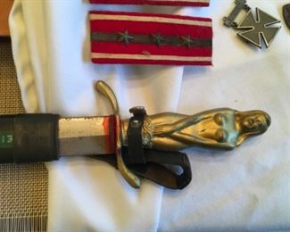 Nude World War II knife