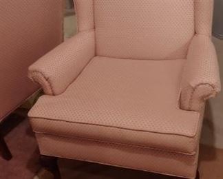 PR. ROSE WING CHAIRS, NO PET HOME.