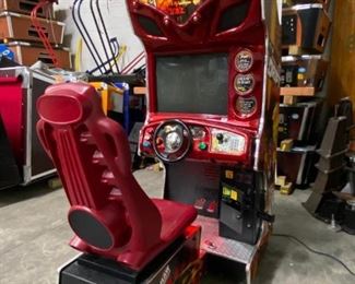 Fast N Furious 27' Drift Sitdown Arcade Game Ded Red Drift
