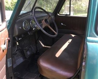 truck interior drivers side