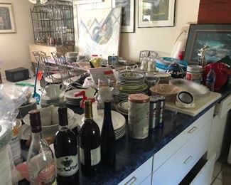 Plates and serving pieces