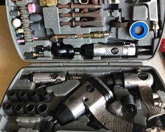 Pneumatic drill and accessories