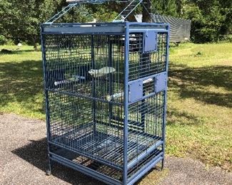 Huge all metal bird cage