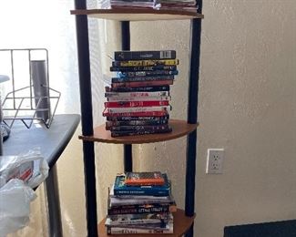 Corner bookcase