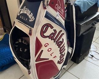 Most of the golf bags will be tour bags