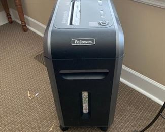 #6	Fellowes paper shreader 99ci	 $75.00 
