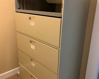 #9	Hon 4 drawer 1 pull out file cabinet legal 42x19x66	 $150.00 
