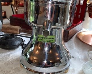 Vintage Chrome Health Master Juicer
