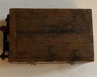 Antique Ford Battery Box