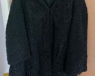 Vintage Lambs Wool Coat