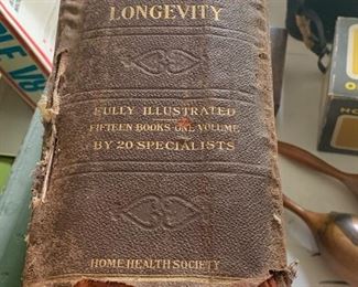 Antique Health & Longevity Book