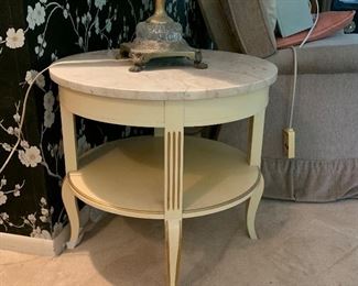 French Country Marble Table
