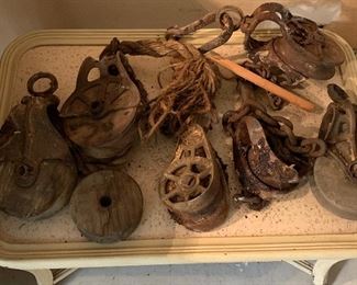 Antique Pulleys 