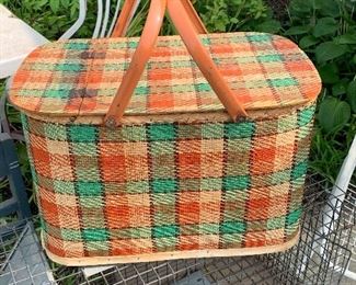 Vintage Picnic Basket