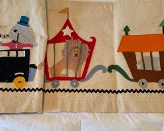 Vintage Child's Wall Hanging