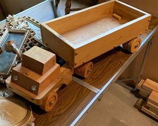 Large Wooden Toy Truck