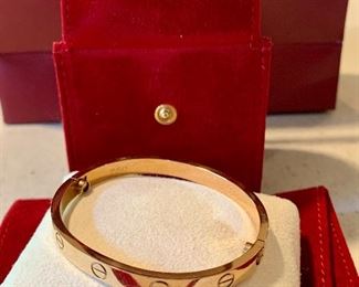 Cartier bracelet - original packaging