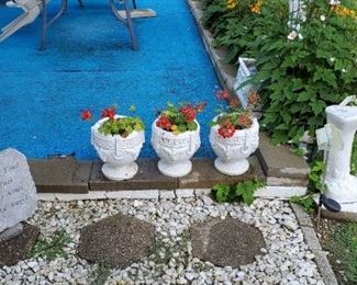 Outside concrete structures