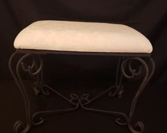 Cushioned Vanity Bench
