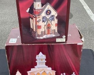 Holiday Porcelain Churches