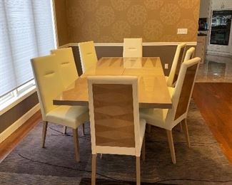 $5,995 ITALIAN DESIGNER ALF MONACO DINING ROOM SET
SEE DESCRIPTION FOR MEASUREMENTS 
