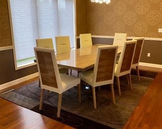 $5,995 ITALIAN DESIGNER ALF MONACO DINING ROOM SET
SEE DESCRIPTION FOR MEASUREMENTS 