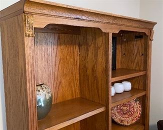 $125 WOODEN BOOKSHELF
48”W x 14.25”D x 72”H