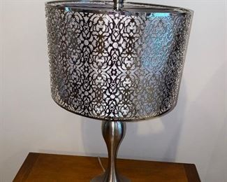 $45 EACH SILVER LAMP