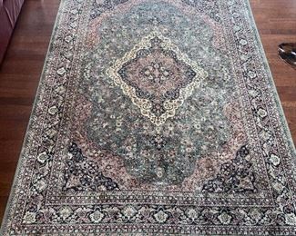 $150 VERONA AREA RUG MADE IN BELGIUM
100% VISCOSE PILE
5’3”W x 7’7”L
