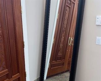 $200 LARGE WALL MIRROR
31.25”W x 1.5”D x 79.25”L
