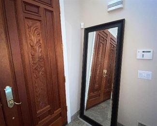 $200 LARGE WALL MIRROR
31.25”W x 1.5”D x 79.25”L
