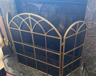 $80 FIREPLACE SCREEN 