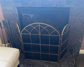$80 FIREPLACE SCREEN 