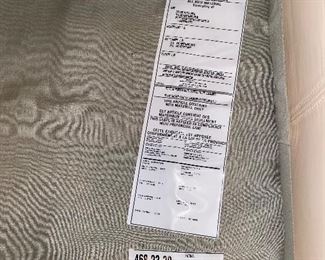 $250 BEIGE / SAND COLOR LEATHER SOFA
90”L x 38”D x 35.5”H