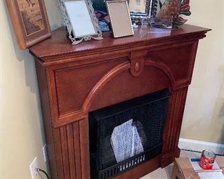 $200 WOODEN CORNER FIREPLACE
42”L x 29”D x 42.25”H
