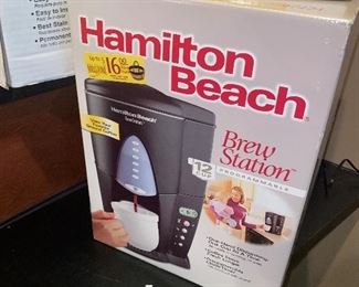 $35 HAMILTON BEACH BREW STATION