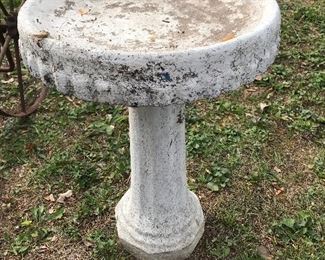 One of you asked me about this kind of birdbath a couple of months ago. It’s here!