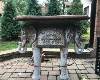 Outdoor Elephant Table