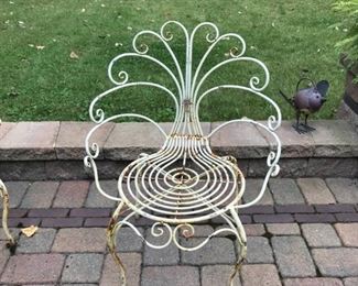 MId Century Vintage Fan Outdoor Furniture