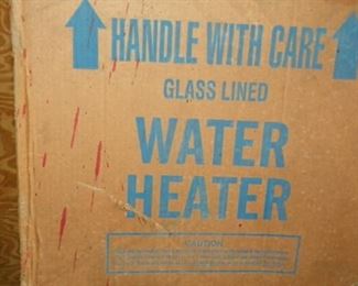Gas Water Heater in Box