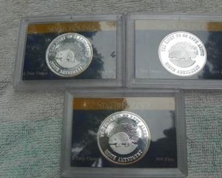 Three Silver Rounds
